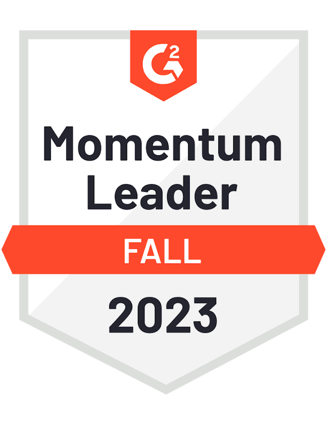 G2 Momentum Leader Fall 2023