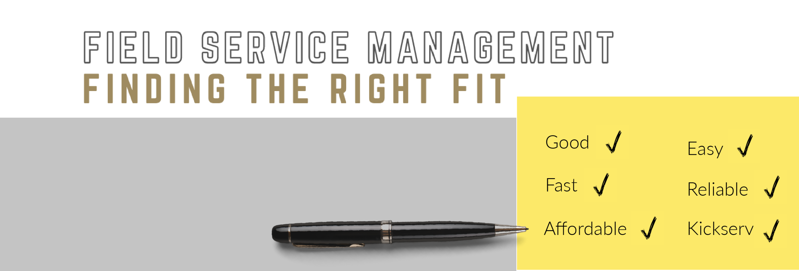 Field service management software for small business