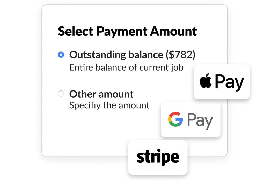 Request a payment at any time