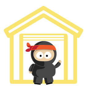Norman standing in a house