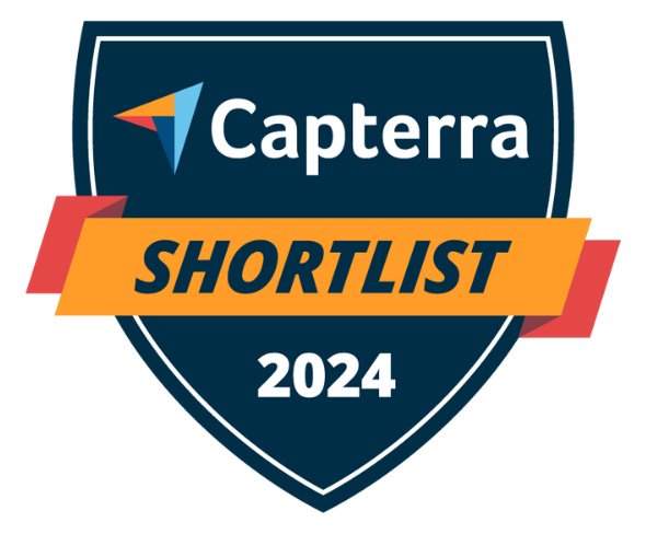 Capterra Shortlist 2024 Badge