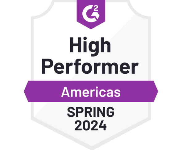 G2 High Performer Americas Winter 2024